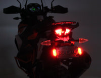 Plug-&-Play Rear T3 Blinkers registreringsskyltsats för KTM 1290 Adventure