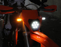 Kit de faróis de LED KTM para EXC-F, XC-W e XCF-W