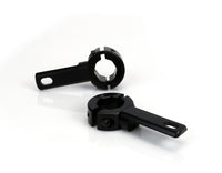 Suporte para luz de condução - braçadeira de barra articulada 21mm-29mm, preto