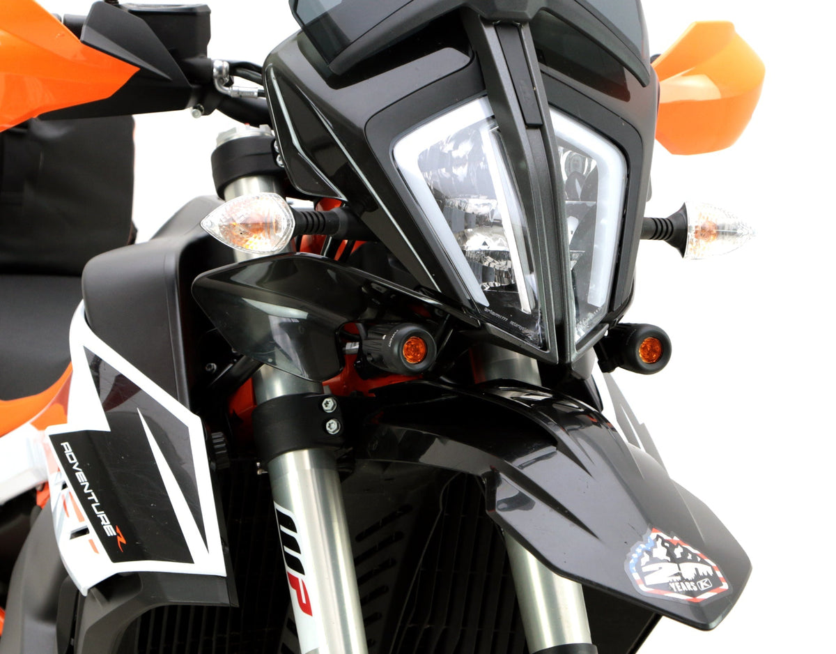 Kit luci LED ambra DM con supporto per KTM 790 Adventure