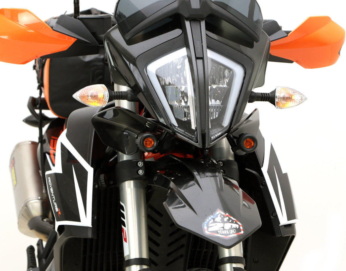 Kit luci LED ambra DM con supporto per KTM 790 Adventure