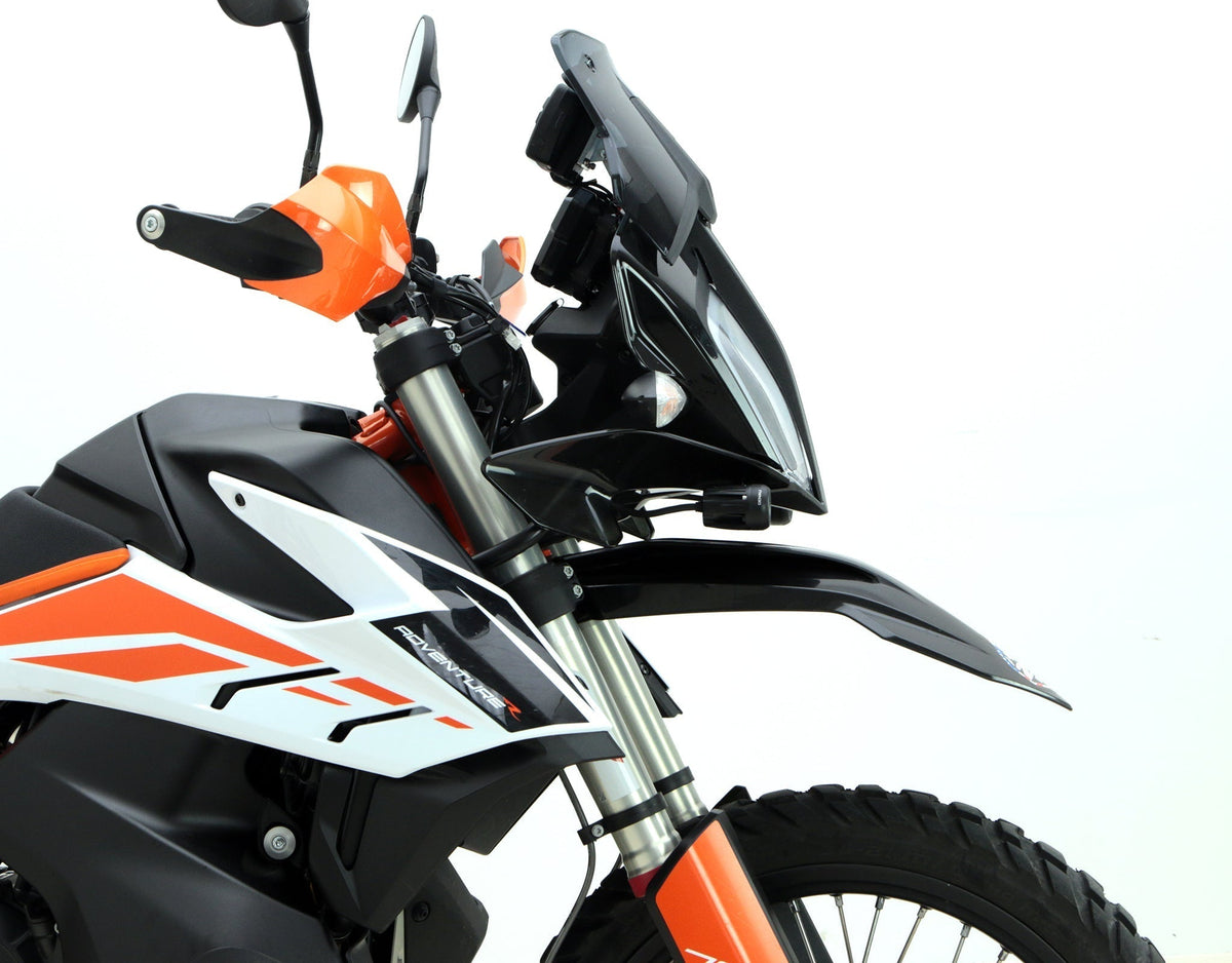 طقم إضاءة LED كهرماني DM مع حامل لمغامرة KTM 790