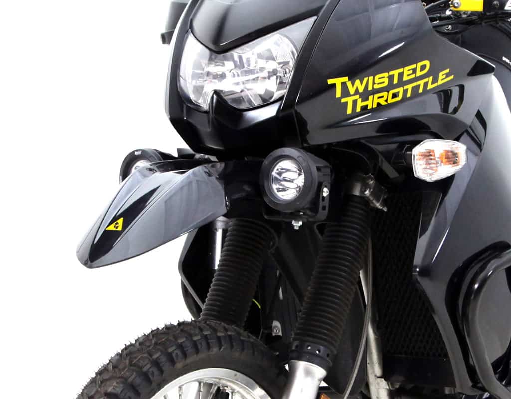 Suporte para luz de direção - Kawasaki KLR650E '08 -'18