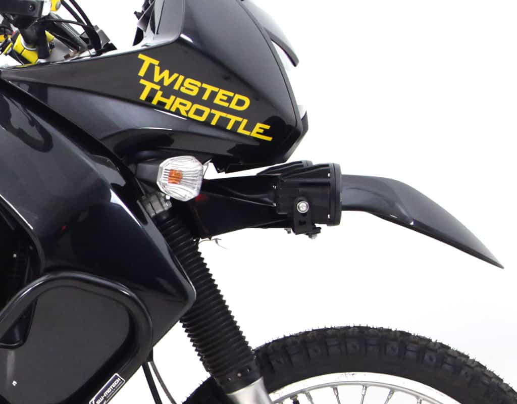 Suporte para luz de direção - Kawasaki KLR650E '08 -'18