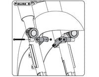 Suporte para luz de direção - Selecione Honda Cruisers