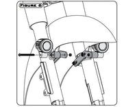 Soporte de luz de conducción - Ciertos Honda Cruiser