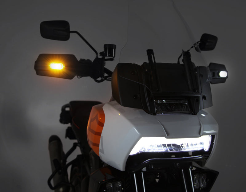 T3 stefnuljósasett í handhlífar með Plug-&-Play fyrir Harley-Davidson Pan America 1250