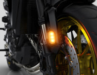T3 Front Switchback LED Blinklys Podder med Skjermfeste