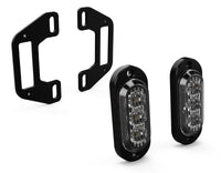 T3 Bageste Switchback LED Blinklys Pods med Nummerpladebeslag