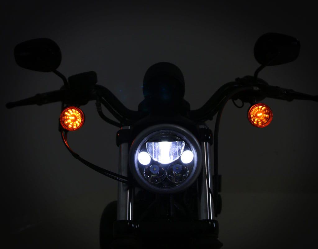 M7 E-Mark LED-ajovalomoduuli - 7"