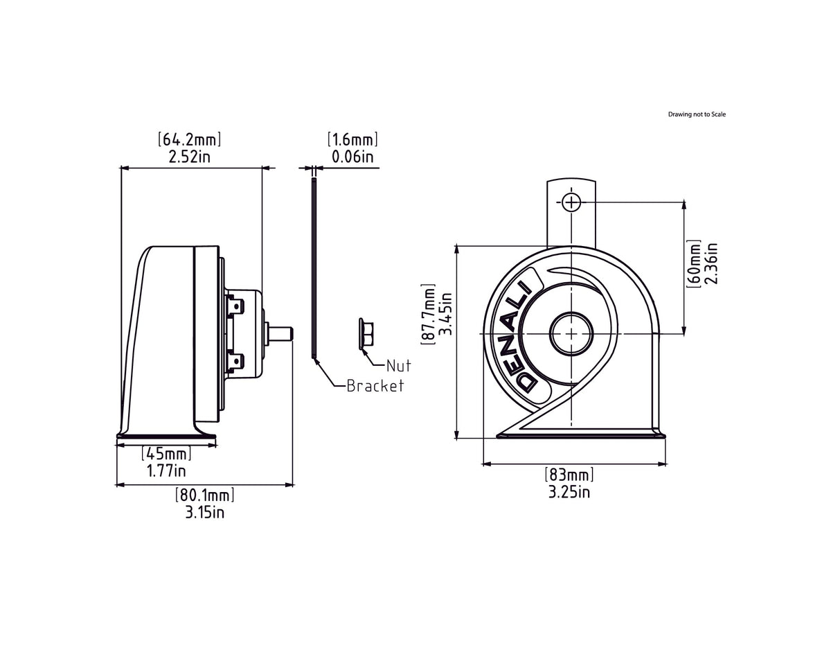 Mini tromba elettromagnetica SoundBomb™ a tono basso